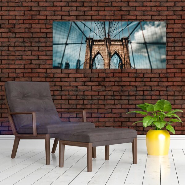 Tablou - Podul din Brooklin (120x50 cm)