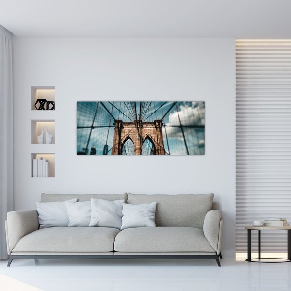 Tablou - Podul din Brooklin (120x50 cm)