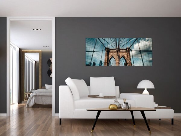 Tablou - Podul din Brooklin (120x50 cm)