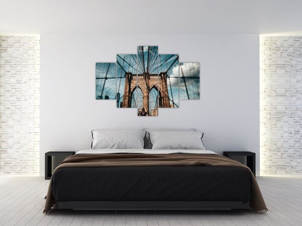 Tablou - Podul din Brooklin (150x105 cm)