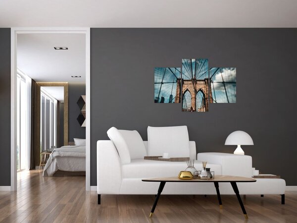 Tablou - Podul din Brooklin (90x60 cm)