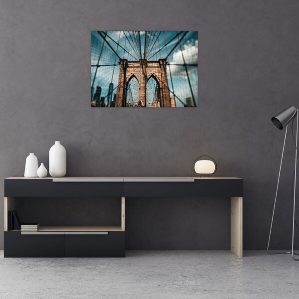 Tablou - Podul din Brooklin (70x50 cm)