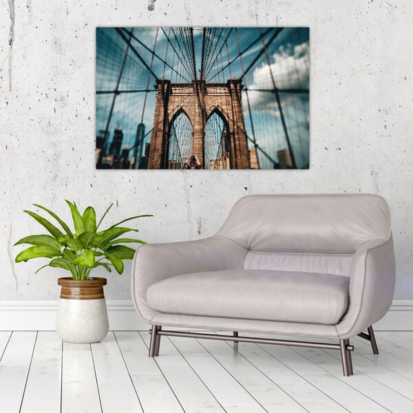 Tablou - Podul din Brooklin (90x60 cm)