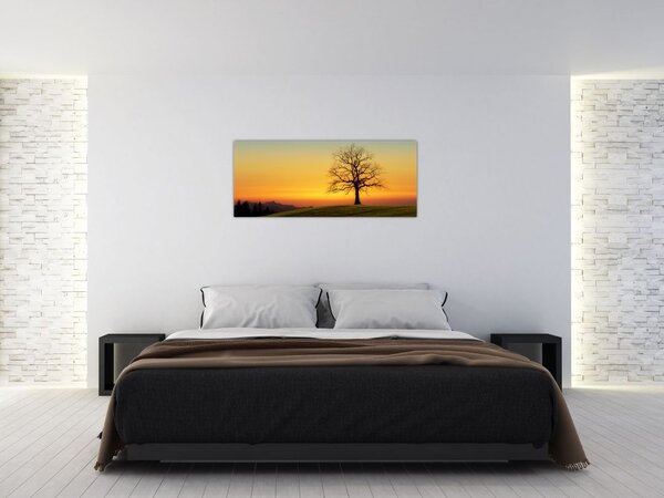 Tablou - Copacul în câmp (120x50 cm)