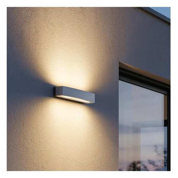 Aplică de exterior Ideal Lux ANDROMEDA 2xE27/60W/230V IP55 gri