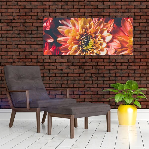 Tablou - Crizantemă (120x50 cm)