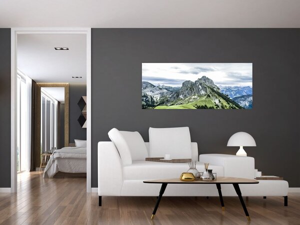 Tablou - Crestele munților (120x50 cm)