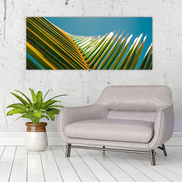 Tablou - Frunze de palmier (120x50 cm)