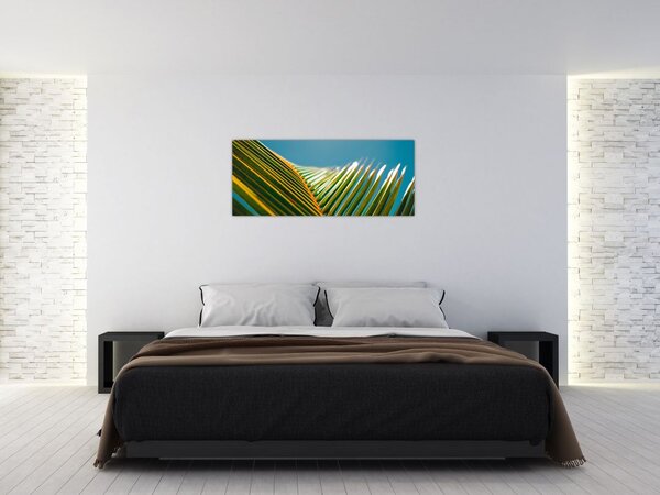 Tablou - Frunze de palmier (120x50 cm)