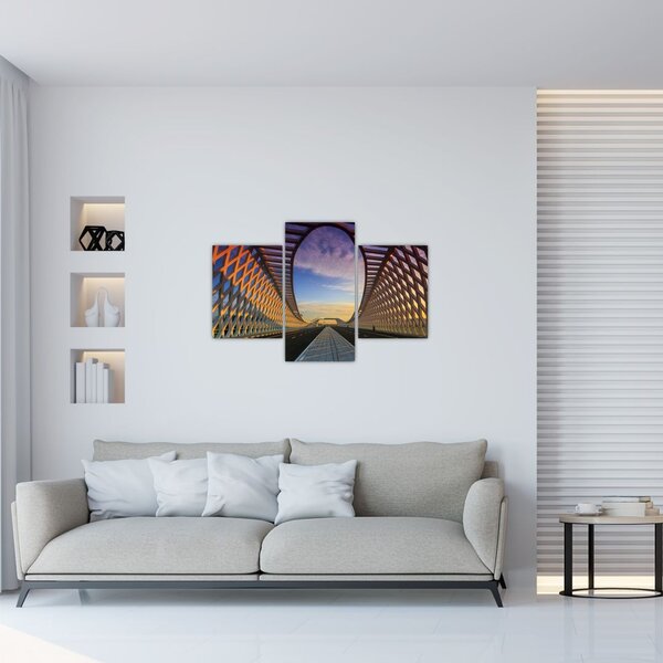 Tablou - Pod cu arhitectură modernă (90x60 cm)