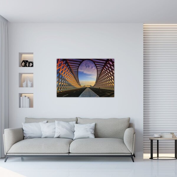 Tablou - Pod cu arhitectură modernă (90x60 cm)