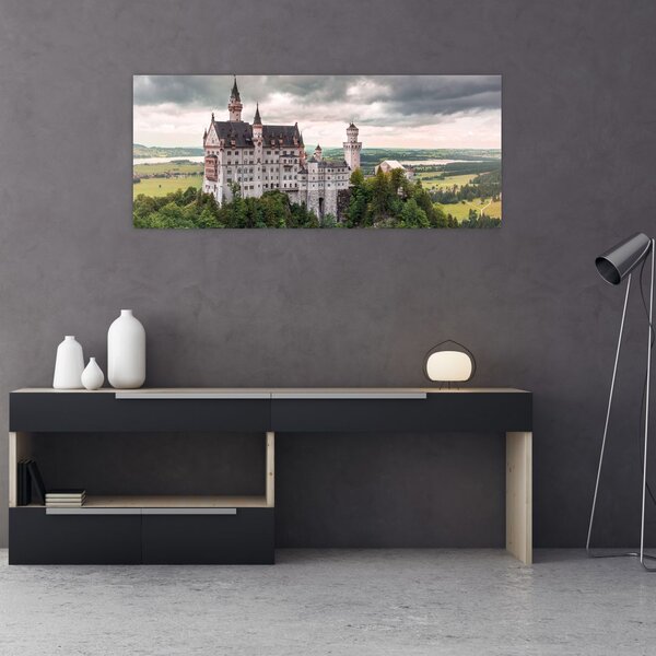Tablou - Castelul pe stânci (120x50 cm)