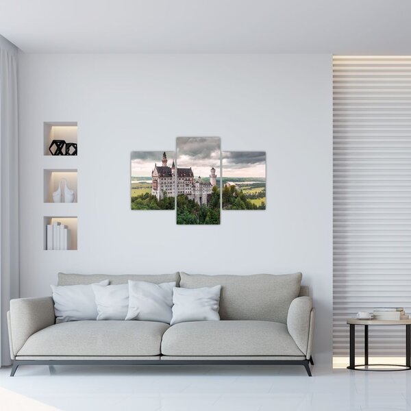 Tablou - Castelul pe stânci (90x60 cm)