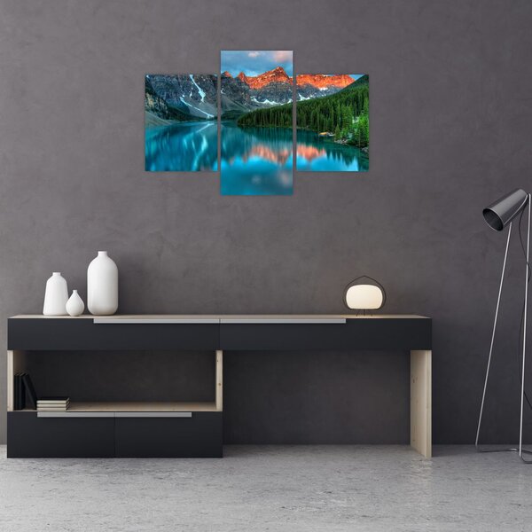 Tablou - Lac turcoaz (90x60 cm)