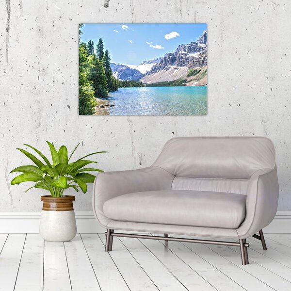 Tablou - Lac Alpin (70x50 cm)