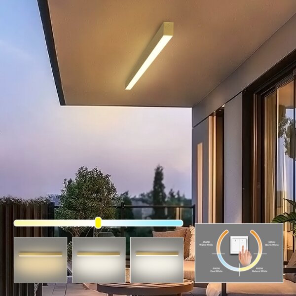 Brilagi SLEEKLINE - Plafonieră LED pentru baie, LED/40W/230V, auriu, IP44