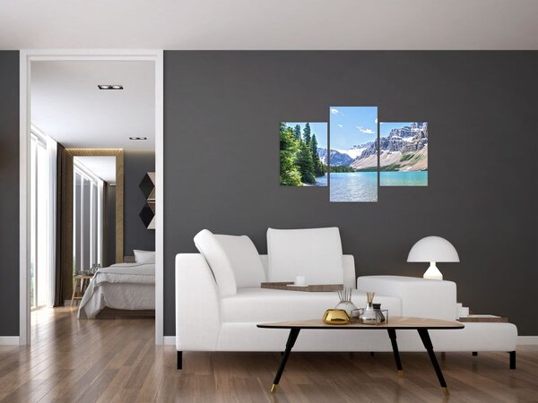 Tablou - Lac Alpin (90x60 cm)