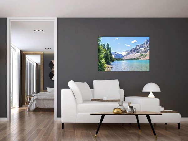 Tablou - Lac Alpin (90x60 cm)