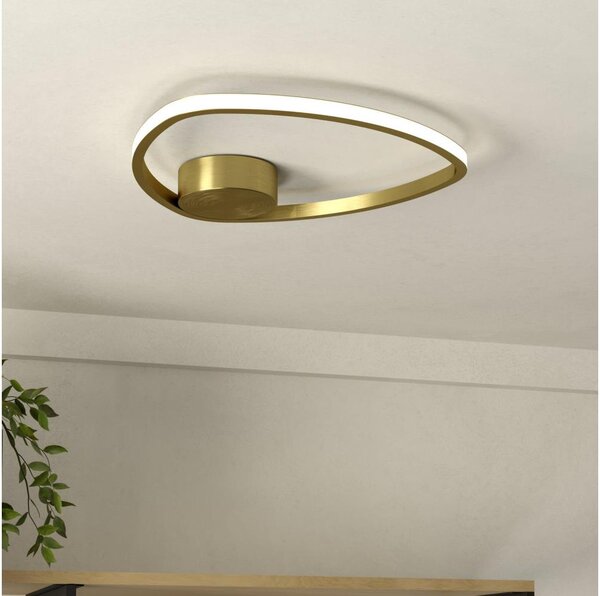 Eglo 902149 - Plafonieră LED MOSCHELLA LED/9,7W/230V, aurie