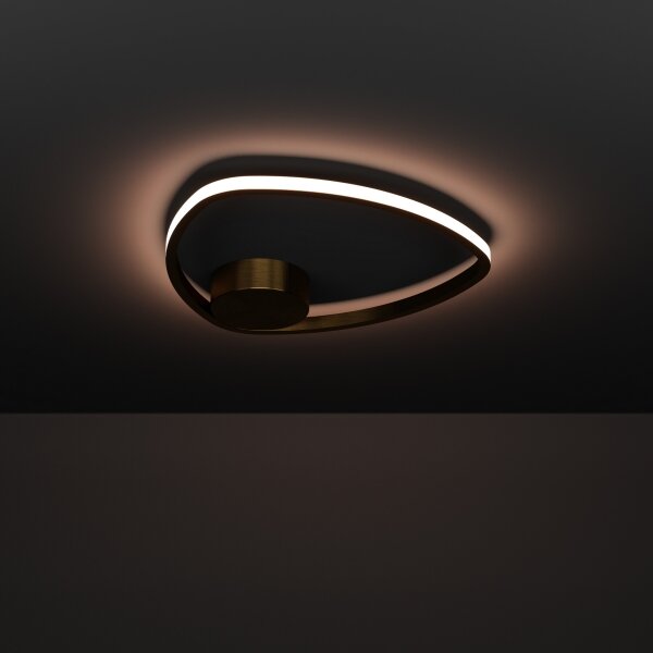 Eglo 902149 - Plafonieră LED MOSCHELLA LED/9,7W/230V, aurie