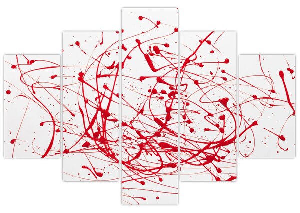 Tablou - Tehnica de picurare (150x105 cm)