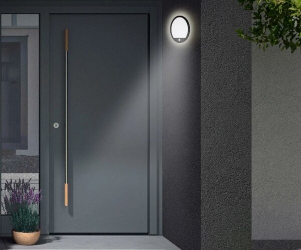 Aplică LED de exterior cu senzor LED/15W/230V IP44 Telefunken 313705TF