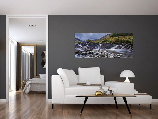 Tablou - Apă curgătoare (120x50 cm)