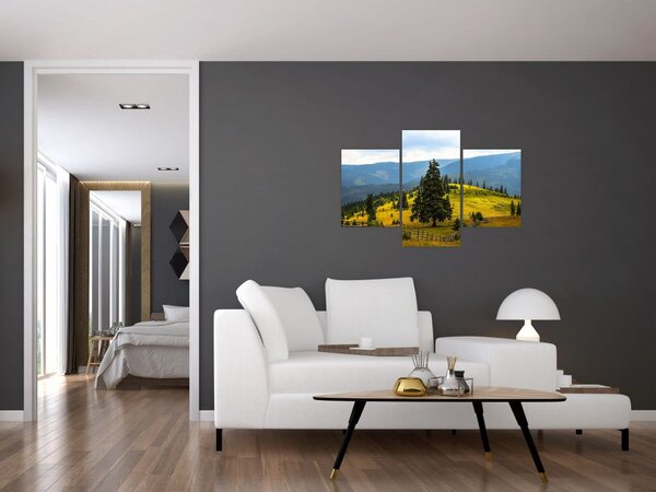 Tablou - Lunca de munte (90x60 cm)