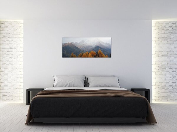 Tablou - Crestele munților (120x50 cm)