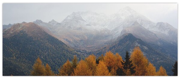 Tablou - Crestele munților (120x50 cm)