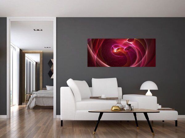 Tablou - Linii ușoare (120x50 cm)