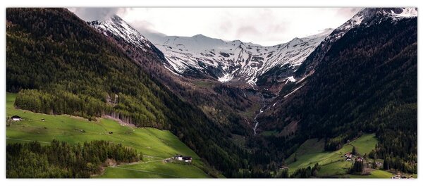 Tablou - Valea la poalele munților (120x50 cm)