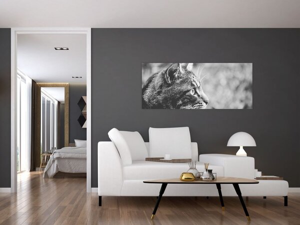 Tablou - Pisica (120x50 cm)
