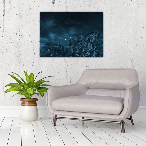 Tablou - Misiune extraterestră (70x50 cm)