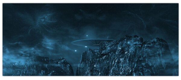 Tablou - Misiune extraterestră (120x50 cm)