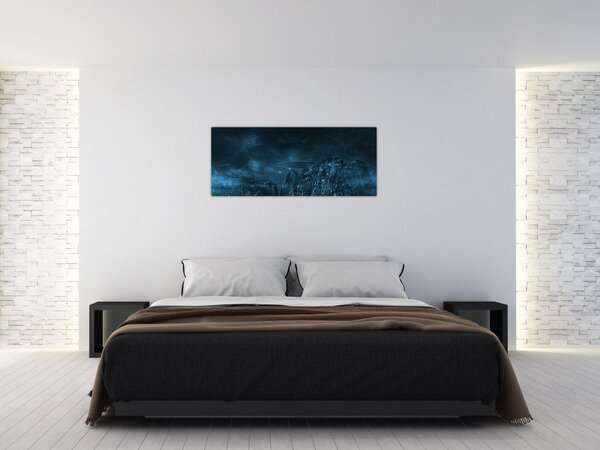 Tablou - Misiune extraterestră (120x50 cm)