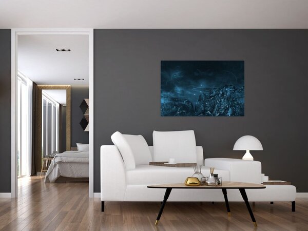 Tablou - Misiune extraterestră (90x60 cm)