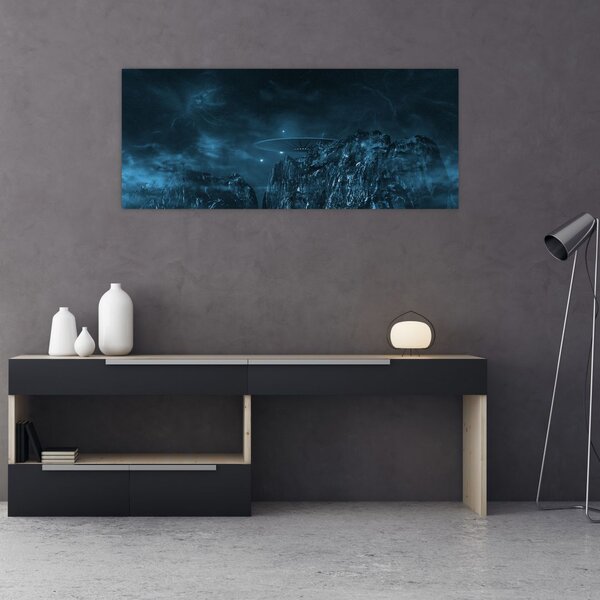 Tablou - Misiune extraterestră (120x50 cm)
