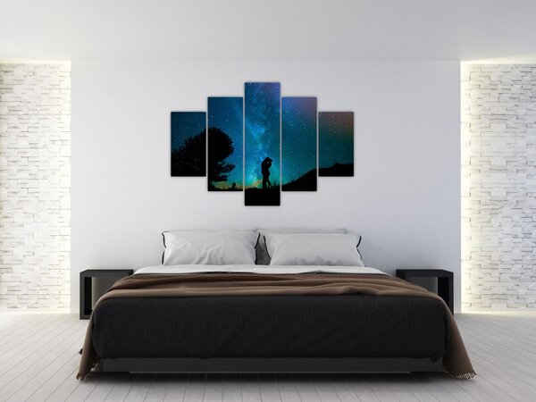 Tablou - Întâlnire sub stele (150x105 cm)