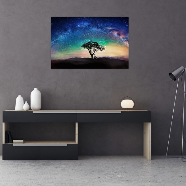 Tablou - Relaxare sub stele (90x60 cm)