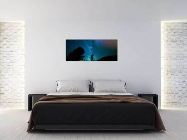 Tablou - Întâlnire sub stele (120x50 cm)