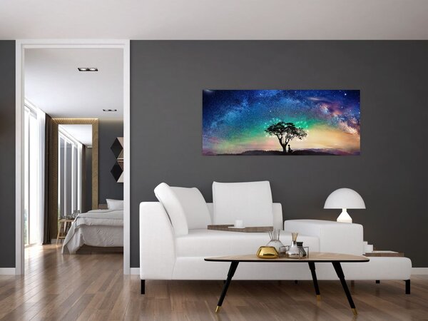 Tablou - Relaxare sub stele (120x50 cm)