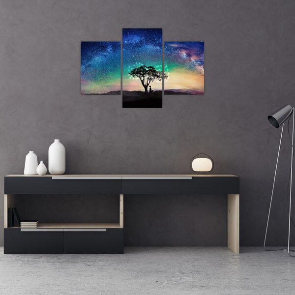 Tablou - Relaxare sub stele (90x60 cm)