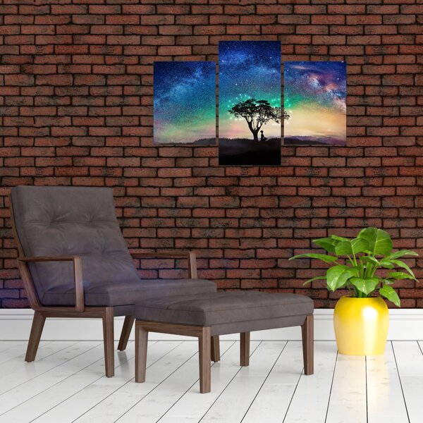 Tablou - Relaxare sub stele (90x60 cm)