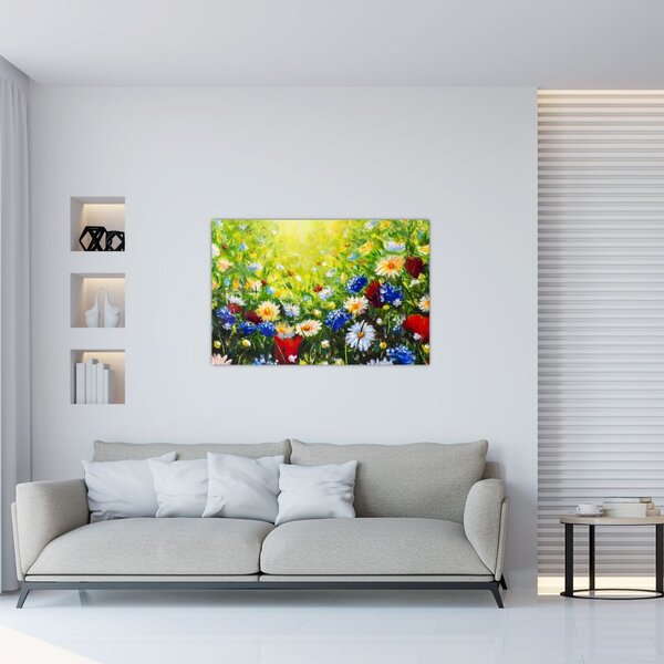 Tablou - Flori sălbatice (90x60 cm)