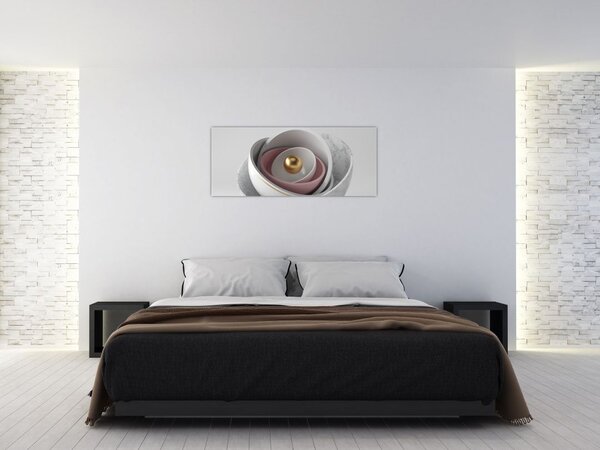 Tablou - Perlă de aur (120x50 cm)