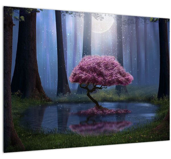 Tablou - Noapte magică (70x50 cm)