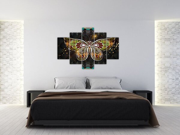 Tablou - Fluture magic (150x105 cm)