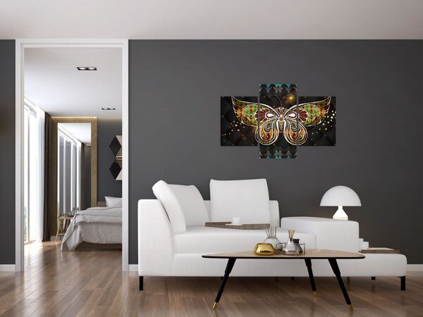 Tablou - Fluture magic (90x60 cm)