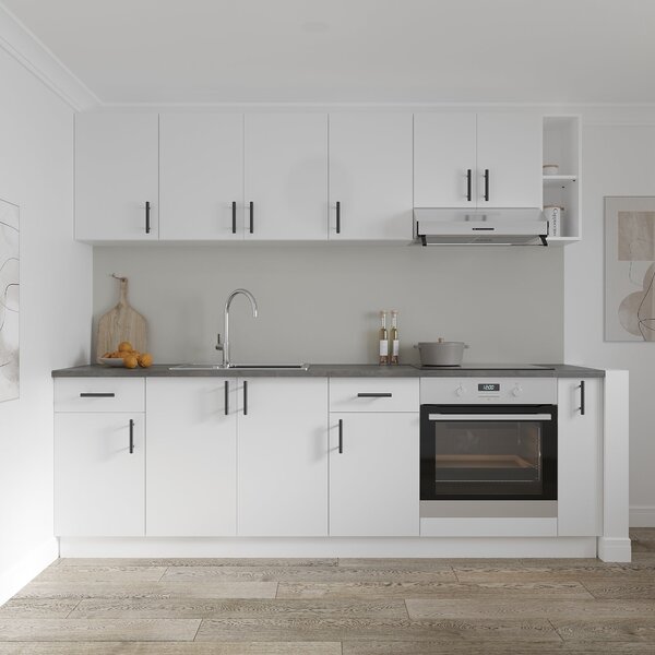 Corp haaus Karo, 2 Usi, Alb, 80 x 50 x 80 cm